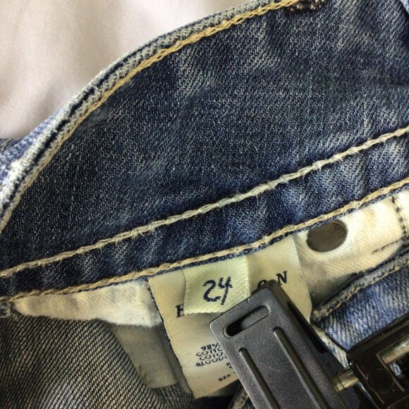 Hudson Jeans Women's Boot Cut in Classic Blue size 24 with 31 inseam - Picture 10 of 12